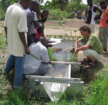水槽式地表徑流測量系統