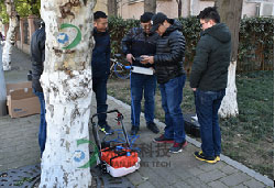 TRU樹木雷達(dá)、PICUS 3彈性波樹木斷層畫像診斷儀在昆山市綠化委員會(huì)順利驗(yàn)收