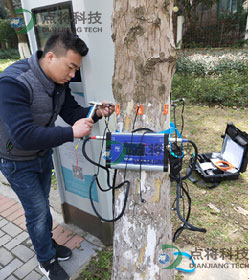 TRU樹木雷達(dá)、PICUS 3彈性波樹木斷層畫像診斷儀在昆山市綠化委員會(huì)順利驗(yàn)收