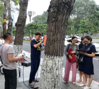 TRU樹木雷達、Picus 3和TreeQinetic樹木拉伸測試儀落戶長春市園林植物保護站