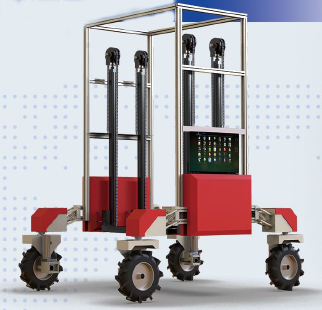 自走式無人車表型測量系統